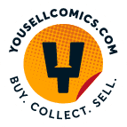 You Sell Comics badges logo. Text reads: YouSellComics.com Buy. Collect. Sell