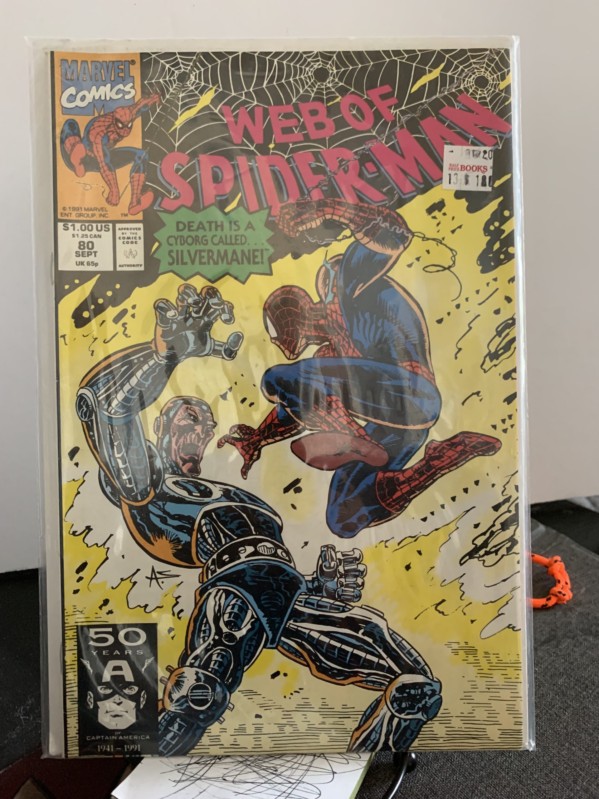 USA, 1991 Web of Spiderman # 80 