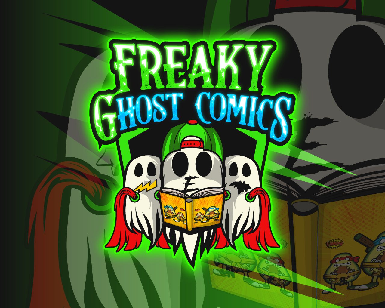 Freaky Ghost Comics
