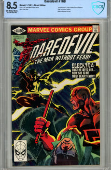 Daredevil 168 First Elektra