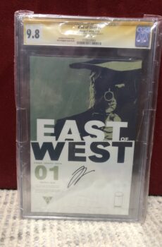 East of West 1 CGC 9.8 Signature Series Image Comics Jonathan Hickman